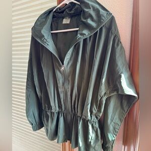 Calia Green Cinched Jacket